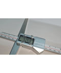 Close-up of Beast Pro Grade Digital Depth Gauge 12 Inch With 6 Inch Base Stainless Steel IP54 Waterproof Caliper displaying 52.68 mm
