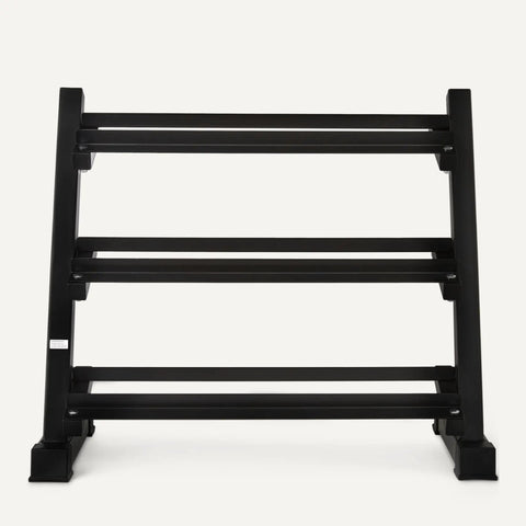 Heavy Duty Three Tier Adjustable Dumbbell Rack Solid Steel Weight Storage Stand Game Changer For Home Gyms With Custom Spacing And Legit Rock Solid Stability For All Your Heavy Lifting Needs