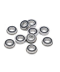 Badass 10 Pcs Pack F688RS Flange Ball Bearings 8x16x5mm Abec 7 Grade for 3D Printers a and b Drive Units Idler Wheels Xy Joint Silent High Speed Deep Heavy Duty Groove Design Runs Smooth Zero Glitches Keeps Your Setup Clean Long Grind, 10 sealed bearings