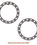 1 Ton Nut Conversion Kit For 1999 To 2004 Ford F350 And F450 Super Duty 4WD Manual Hubs Upgrade That Slashes Drivetrain Wear And Helps You Save At The Pump On Tough Off Road Runs metal rings shown