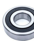 Washer Tub Bearing And Seal Kit Compatible With Samsung And Kenmore Models, heavy duty sealed bearing with black rubber ring.
