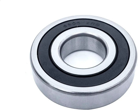 Washer Tub Bearing And Seal Kit Compatible With Samsung And Kenmore Models, heavy duty sealed bearing with black rubber ring.