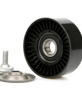 Heavy Duty Belt Tensioner Pulley Assembly Fits Benz W203 W204 W211 C180 C200 C230 E200 SLK200 Serpentine Drive Idler Parts 2712000270 with metal and plastic components.