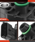 Engine MAP Sensor Absolute Pressure For GM Trucks And SUVs Fits Canyon Envoy Savana Sierra Terrain Yukon 2008 To 2021 Including 1500 2500 3500 HD Direct Fit Premium Replacement Workhorse Quality, black plastic sensor with green O-ring