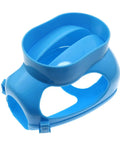 No Fuss Pigeon Holder Bird Fixed Frame Rack For Injection Feeding Syringe, durable blue plastic, screw-free design