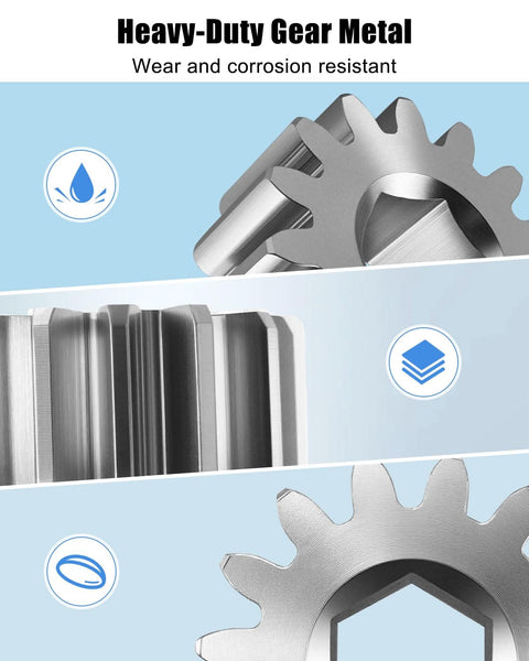 Close-up of 15 Tooth Spur Gear For RV Slide Out Systems 10 DP 20 PA Replace 700612 Compatible With Models 122837 123356 281331 140409 324869