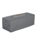 Rectangular Fire Pit Cover 48 Inch Long 25 Inch Wide 18 Inch High Heavy Duty Tough As Nails Waterproof 12 Oz PVC Coated Polyester All Weather