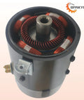 48V 3.7KW Golf Cart Starter Motor Fits Club Car Carryall IQ And I2 Excel XP-2067-S ZQS48-3.7-T-GN with visible copper coils