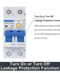 Heavy Duty Beast Mode Heat Resistant Surge Protector With Integrated Earthing And Overcurrent Protection For Server Rooms Industrial Facilities And Street Lights, showing leakage protection switch.