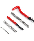 Complete 30 Piece Thread Repair Kit With Stainless Steel Inserts And Pro Grade Installation Tools For Auto And Engine Restoration, Fix Damaged Threads In Steel Cast Iron And Aluminum, Includes Tap Drill Bit Wrench And More. tap drill bit and thread tap