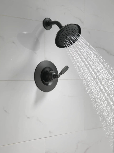 Woodhurst 14 Series Matte Black Shower Faucet Trim Kit With Rock Solid Full Body Spray And Crisp Finish Handle Set For A Next Level Bathroom Refresh And Daily Comfort Upgrades Valves Sold Separately