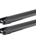 Beefy 60 Inch Aluminum Roof Rack Cross Bars With Integrated Tie Down Points And T Slot Mounts For Rooftop Tents, close-up view showing end details.