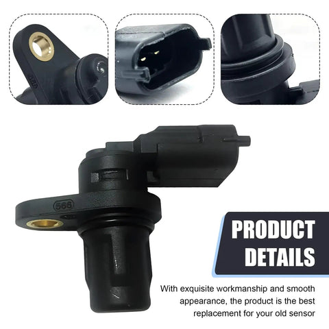Straight Plug Play Camshaft Position Sensor Smashes Extreme Heat And Instantly Ditches Check Engine Lights Direct Oem Replacement profile view.