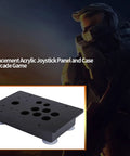 Arcade Cabinet Kit With Black Acrylic Panel And Case DIY Set Build Your Own Arcade Controller Box Replacement For Arcade Games