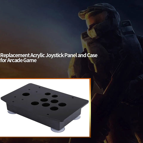 Arcade Cabinet Kit With Black Acrylic Panel And Case DIY Set Build Your Own Arcade Controller Box Replacement For Arcade Games