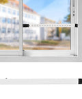 Heavy Duty Adjustable Window And Sliding Door Security Bar Anti Lift Safe For Children Indoor Use, Portable Iron Construction