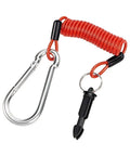 Trailer Breakaway Cable 4ft 6ft Heavy Duty Rugged Stainless Steel Flexible High Strength With Clear Sheath for safe towing