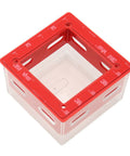 Emergency Stop Button Lockout Cover For Industrial Shop Floor Safety Push Button Switch Protector With Transparent Box Style Design
