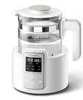 No Fuss Baby Bottle Warmer And Electric Kettle Featuring Ridiculously Fast Cool Down Fan six custom temp presets and bright LCD screen.
