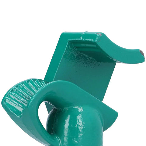 Close-up of Heavy Duty Manual Pipe Bender Crafted From Durable 45# Steel For Straight Bending Of 3/4 Inch PVC Plastic Tubing.