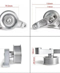 Top Tier K Series Belt Pulley Tensioner Idler Kit For Honda Civic And Integra K24 Swap With Included Drive Belt 79.5mm pulley