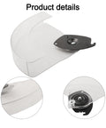 10 Inch Transparent Blade Guard For Miter Saw Replacement Safety Cover For Aluminum Cutting Machines Easy Install Durable Plastic