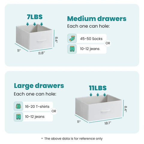 Versatile Seven Drawer Fabric Dresser And Storage Tower For Bedroom Closet Organization That Hits Different On Cluttered Rooms With Roomy Sections And Fast Assembly For A Clean Home Flex