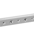 Aluminum T Slot Miter Track Jig And Miter Bar Slider for Table Saw with M6 M8 Holes, anodized alloy, close-up view