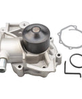 Heavy Duty Water Pump For Subaru Naturally Aspirated Engines Straight Bolt Up with aluminum housing and cast iron impeller.