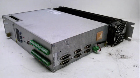 Compax M 1560M Compact Servo Controller For Precision Motion And Automation, Used Good Condition, 18.67 Lb Weight, 22 X 6 X 16 Inch Dimensions, High Efficiency Servo Drive For CNC Machines And Robotic Systems on white surface
