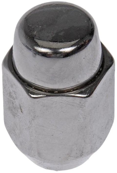 Chrome Acorn Wheel Lug Nuts M12 1.25 Set For Select Nissan Models 4 Pack Direct Replacement with steel construction
