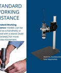 USB Microscope With 20x To 50x Zoom And 200x True Magnification, 0.3MP 640x480 Live Video At 30 FPS, Eight LED Lights, Easy Setup For Students, Maker Friendly Hobbyists, And Pros, handheld and stand-mounted