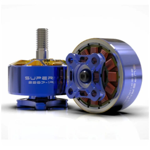 AOS Supernova 2207.5 Brushless Motor 1980KV 6S Lipo For FPV Freestyle 5 Inch Drones DIY Parts with open motor design view