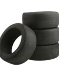 Flat Running Sponge Rubber Tires Upgrade For Remote Control Cars Grippy Traction For Off Road And Street Racing Durable Soft Compound