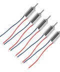 1 To 48 Scale Micro Coreless DC Motors 5 Pack 4.5V High Speed 32250 RPM For Model Aircraft And Electronic Toys Quiet Low Noise Mini Size Easy Install