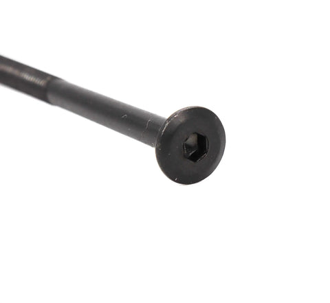 M6 x 85mm black allen head bolt from the Trusted M6 X 85 Millimeter Allen Head Furniture Bolt Kit With Tight Grip Barrel Nuts And Included Hex Wrench For Quick Crib Assembly Baby Bed Frame Repair Black Hardware Set.