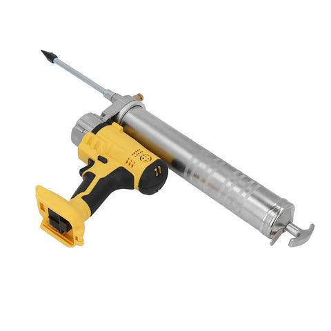 Battery Powered Automatic Lubrication Tool Electric Grease Gun 8500 PSI high-pressure side view