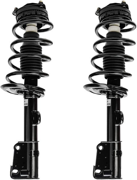 Front And Rear Struts Shocks Kit For 2008 To 2020 Dodge Grand Caravan And 2008 To 2016 Chrysler Town And Country, front struts