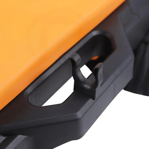 Deturprostore Walk Behind Floor Sweeper 27 Inch Wide Manual Push Broom Clean Up Garage Patio Deck With Big Dustpan. Foldable Handle Adjustable Height For Indoor Warehouse Outdoor Use No Electricity Needed Super Easy To Store