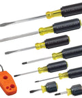 Complete 16 Piece Screwdriver And Nut Driver Tool Kit With Assorted Tips, Magnetizer And Demagnetizer For Home Improvement