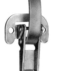 Heavy Duty Hook Style Pull Down Catch With Toggle Action Surface Mounted Zinc Plated Steel Latch For General Purpose Truck Hook Applications