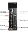 Back panel view of a High Precision 220V 750W AC Servo Motor With Encoder Feedback Closed Loop Control showing connectors and power supply.