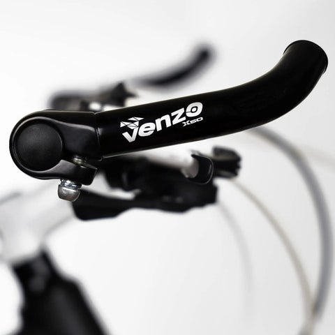 Lightweight Bicycle Handlebar Extender for Mountain and Hybrid Bikes fits seven eighths inch 22.2mm flat handlebars