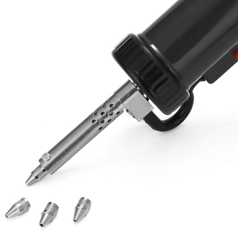 Automatic Desoldering Pump Vacuum Solder Sucker Portable Electric Desoldering Tool 110V 30W with three suction tips