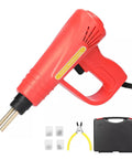 Portable 70W Plastic Welding Kit With Handheld Design And 110V US Plug, Easy Car Bumper Repair Tool shown with accessories