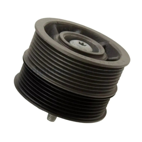 Supercharger double pulley idler pulley for M113K CLS55 SL55 S55 G55 AMG models 2003-2008, CNC machined rubber construction.