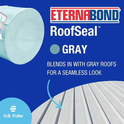 Gray 6 Inch by 50 Foot Roof Seal Repair Tape for RVs and Metal Roofs Ultra Durable Micro Sealant UV Stable Waterproof