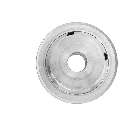 Top view of XL Type 30 Teeth Aluminum Synchronous Wheel Belt Pulley with 5 mm Bore for Precision Machining and Mechanical Power Transmission