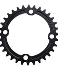 Narrow Wide Chainring For Mountain Bikes Single Chainring 32T 34T 36T 38T 104mm BCD Carbon Steel Black Lightweight And Durable
