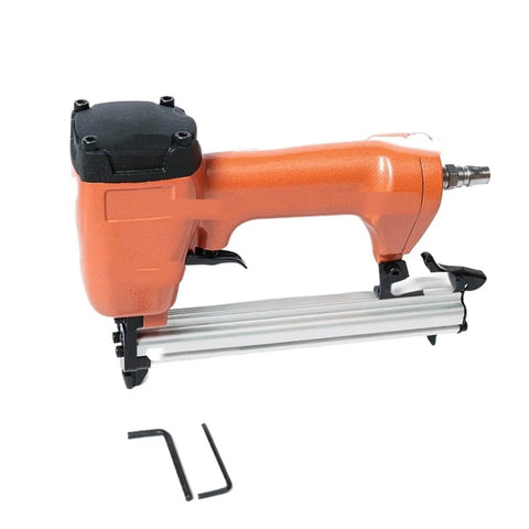 Smooth Running Pneumatic Brad Nailer And Air Pin Gun For Woodworking Trim Build Deck Repair And Fine Crafts Rock Solid Bad Boy With Hella Durability And Lightweight Handling